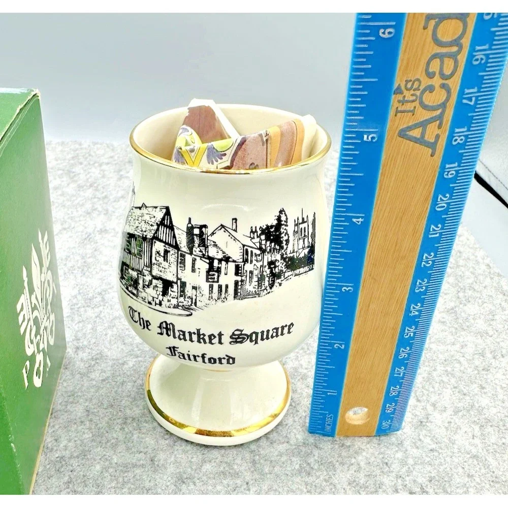 Prinknash Abbey Pottery Goblet England Vintage
